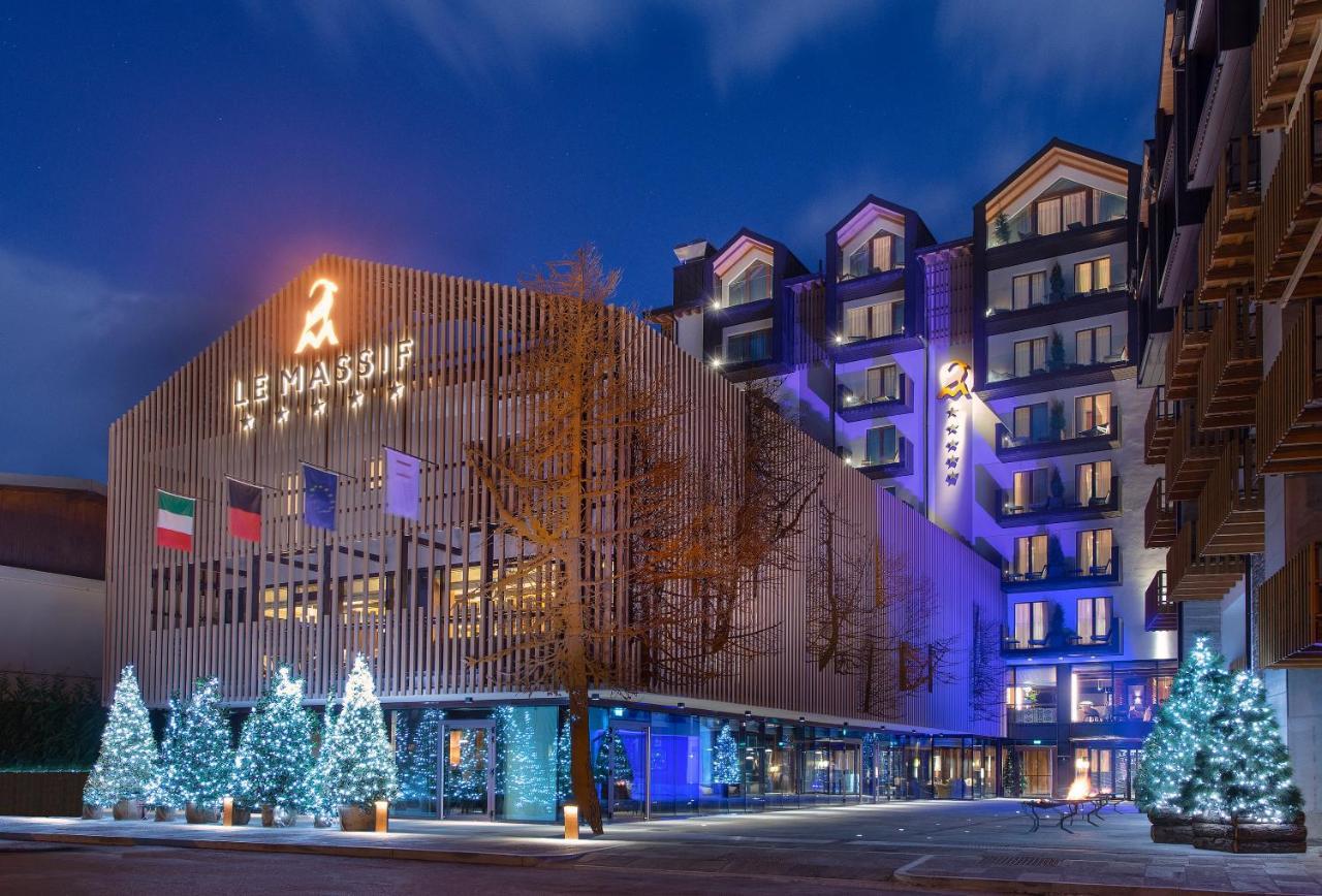 Le Massif Hotel & Lodge Courmayeur The Leading Hotels Of The World ภายนอก รูปภาพ