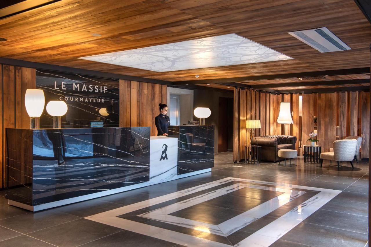Le Massif Hotel & Lodge Courmayeur The Leading Hotels Of The World ภายนอก รูปภาพ