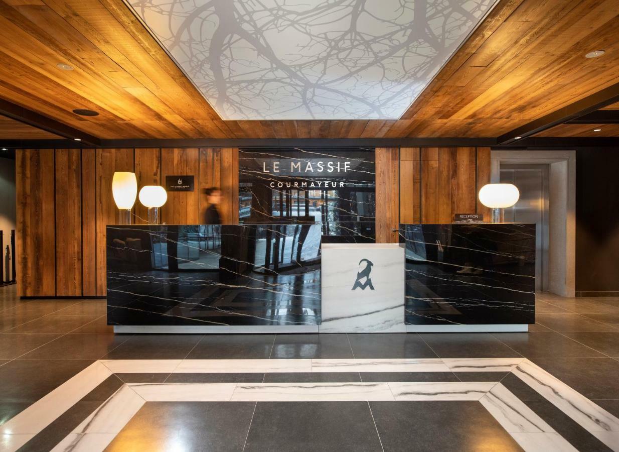 Le Massif Hotel & Lodge Courmayeur The Leading Hotels Of The World ภายนอก รูปภาพ